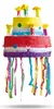 Geburtstagstorte Piñata Schlagspiel Kindergeburtstag Pinata Produktbild-Vorschau 1