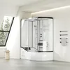 Home Deluxe - Cabina doccia All IN 2in1 - Bianco, 170 x 90 Anteprima dell’immagine prodotto 2
