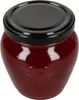 75er Set Marmeladengläser 212ml Deckel Schwarz Twist-Off TO Produktbild-Vorschau 4