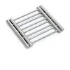 Zeller Topfuntersetzer, ausziehbar, Edelstahl 23-38x20x2 Produktbild-Vorschau 2