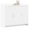 Credenza vidaXL bianca 98,5 x 33 x 80 cm in materiale Anteprima dell’immagine prodotto 3