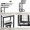 Table d'appoint pour ordinateur portable RHEA - blanc Voir les images du produit 4