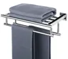 Wandhandtuchhalter 40 cm - Doppelter Handtuchhalter Poliert Produktbild-Vorschau 1