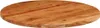 vidaXL Plateau de table Ø90x2,5 cm Rond Bois massif Acacia Voir les images du produit 2