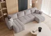 Idohome – canapé d'angle moderne en U avec fonction Voir les images du produit 2