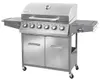 Grill gazowy ogrodowy 20,3kW BERGMANN NL006 7 palników stal Podgląd zdjęcia produktu 2