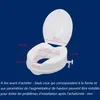 Zvedák na toaletní mísu, výška 6 cm, ergonomický design, Náhled obrázku produktu 2