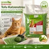 Tofu Katzenstreu 15 kg (5 Säcke je 3 kg), 40L – 100 % Produktbild-Vorschau 2