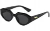 Occhiali da sole unisex Pilot con occhi di gatto, neri, Anteprima dell’immagine prodotto 6