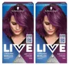 Barva na vlasy Schwarzkopf Live Urban Metallic - U69 Náhled obrázku produktu 2