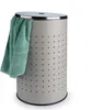 Wäschesammler - H 57 cm - Greige - Edelstahl - 54 Liter Produktbild-Vorschau 3