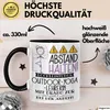 Outdoor-Yoga-Lehrerin Tasse Geschenk Lustig Abstand Halten Produktbild-Vorschau 3