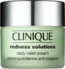 A close-up studio shot of a Clinique Redness Solutions Daily Relief Cream jar. Náhľad obrázku produktu