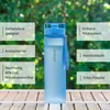 Trinkflasche 1L Sportflasche Wasserflasche BPA frei Kohlensäure geeignet Vinsun Produktbild-Vorschau