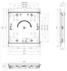 Hagor WH SA Flip        Wandhalterung Samsung FLIP1+2 55" Voir les images du produit 12