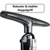 Fahrradpumpe mit Manometer Doppelventil Presta Schrader Produktbild-Vorschau 3
