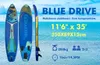 Nafukovacie SUP doska Blue Drive 350 x 89 x 15 cm, sada s Náhľad obrázku produktu 12