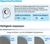 LED Badspiegel Rund 50cm mit Touch/Wandschalter Kaltweiß Produktbild-Vorschau 4