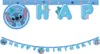 Párty girlanda Stitch a Angel - Happy Birthday - narozeniny Náhled obrázku produktu 2