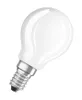 A single, white, frosted light bulb with a silver screw base is shown against a white background. Anteprima dell’immagine prodotto