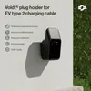 Voldt® Typ-2-Steckerhalterung | Wandmontage | PVC | inkl. Produktbild-Vorschau 4