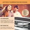 Auna Platine Vinyle Bluetooth, Tourne Disque Vinyle CD & Voir les images du produit 3