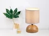 Lampe de table LUCI marron et blanche, 1xE14x40W, tissu, Voir les images du produit 6