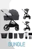 Kinderkraft Kinderwagen 2in1 Nea - Farbe: Lunar Black Anteprima dell’immagine prodotto