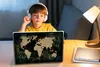 MuchoWow® Laptop Aufkleber Sticker Cover Weltkarte - Produktbild-Vorschau 3