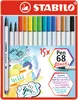 Premium-Filzstift mit Pinselspitze für variable Produktbild-Vorschau 1