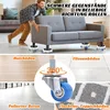 Schwerlast-Möbelroller Set, 4X 360° Drehrollen, Produktbild-Vorschau 7