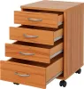 Rollcontainer Kernbuche Nachtschrank Büroschrank #1942 Produktbild-Vorschau 7