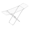 A white metal drying rack for laundry, shown against a white background. Anteprima dell’immagine prodotto