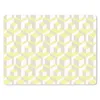 MuchoWow® Mauspad Mousepad Blöcke - Muster - 3D - Gelb Produktbild-Vorschau 1