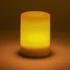 esotec Solar LED-Kerze Mila 7,5x10cm Flackerlicht Produktbild-Vorschau 3