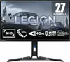 A marketing image for a Lenovo Legion gaming monitor, featuring a car racing scene. Produktbild-Vorschau