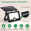 2 Stück LED Solarlampe Außen-Wandleuchte mit Produktbild-Vorschau 5