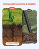VEVOR Gartenschaukel mit A-förmigem Metallgestell, Produktbild-Vorschau 4