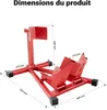 Wiltec Bloque roue de moto pour pneu avant – en Acier – Voir les images du produit 3