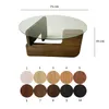Skye Decor, Mia - Walnoot, Transparant, Salontafel, Productafbeelding-voorbeeld 9