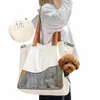 Borsa per il trasporto di cani e gatti, borsa traspirante Anteprima dell’immagine prodotto 1