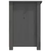 vidaXL Armoire TV Gris 79x35x52 cm Pin massif Voir les images du produit 8