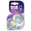 LOVI Tétines silicone dynamique Night&Day Boy 6-18 m 2 pcs Voir les images du produit 4