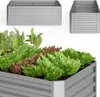 OK-Living Hochbeet , 180 x 60 cm, Silber Produktbild-Vorschau 6
