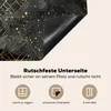 KitchenYeah© Herdabdeckplatte Marmor - Schwarz - Gold - Produktbild-Vorschau 5