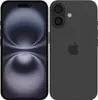 A front and back view of a black iPhone. Produktbild-Vorschau