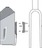 KLICKfix Duo Adaptér Unifit Unifit+ závit na rám, max. 3 kg Náhled obrázku produktu 5