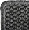 Wohnteppich Kalkutta Sisaloptik Tiger-Eye-Design Anthrazit Produktbild-Vorschau 3