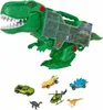 Transporteur De Dinosaures T-Rex Avec Voitures De Course Voir les images du produit 6