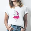Mr. & Mrs. Panda Tshirt Einhorn Ballerina - Weiß - Produktbild-Vorschau 4